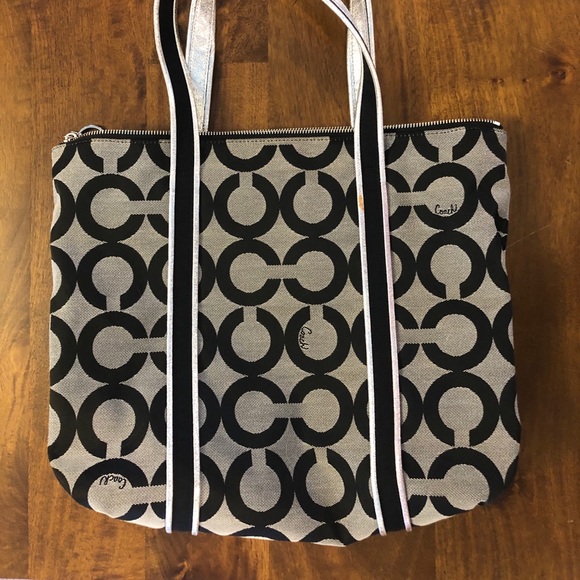 Coach Poppy signature tote - Picture 3 of 8